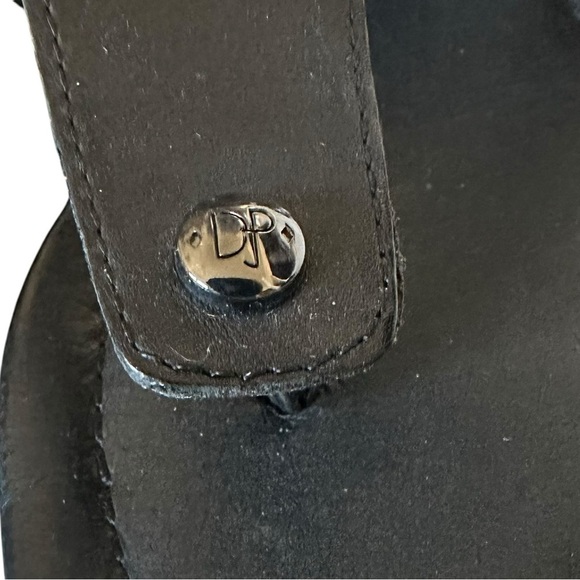 DONALD J PLINER DITO TOE POST MIXED MATERIAL WEDGE SANDALS SIZE 7.5 - Picture 6 of 12